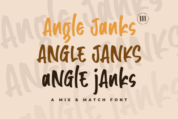Angle Janks: The Versatile Script Typeface for Modern Brands