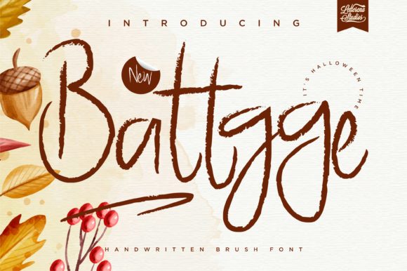 Battgge Font: The Perfect Brushed Script for Handmade Brands