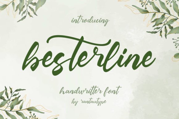 Besterline: The Stylish Handwritten Font for Marketers
