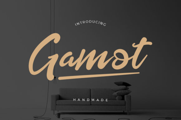 Bringing Joy to Designs with Gamot Handwritten Font