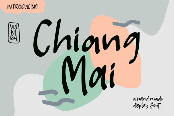 Chiang Mai: The Perfect Handwritten Font for Crafters