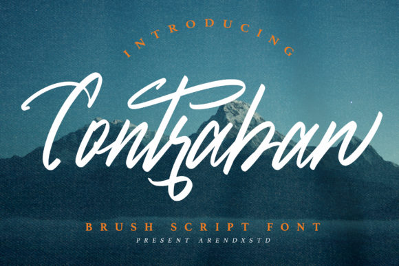Contraban: A Trendy Script Font for Modern Web Design