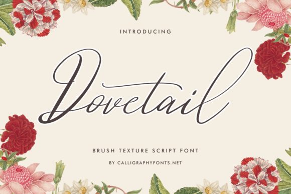 Dovetail Font: Elegant Script for Editorial Design