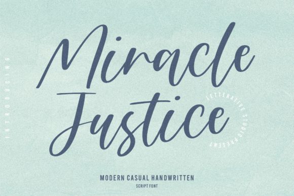 Miracle Justice Font: A Modern Script Review