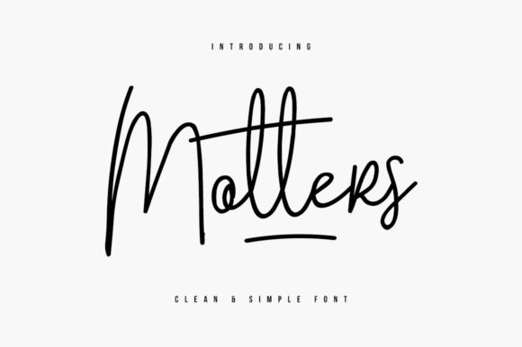 Motters Font for Modern Web Design