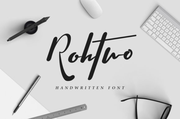 Rohtwo: A Modern Handwritten Typeface for Editors