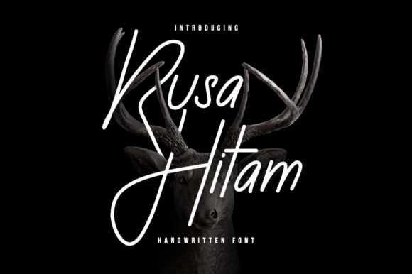 Rusa Hitam Font for Modern Web Design