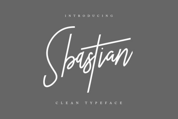 Sbastian: A Delicate Script Font for Elegant Branding