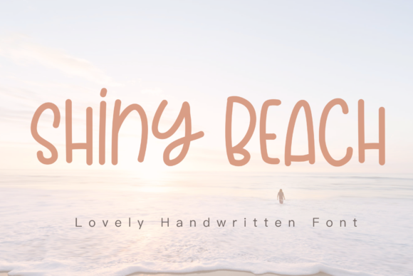 Shiny Beach: A Handwritten Typeface for Editorial Charm