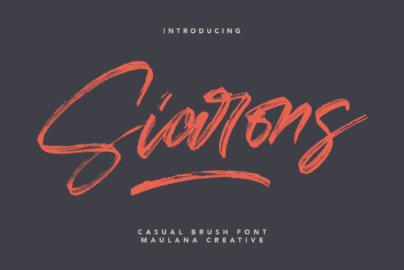 Siarons: The Perfect Handwritten Font for Crafters