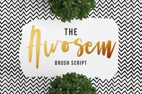 The Awosem Font for Modern Web Design